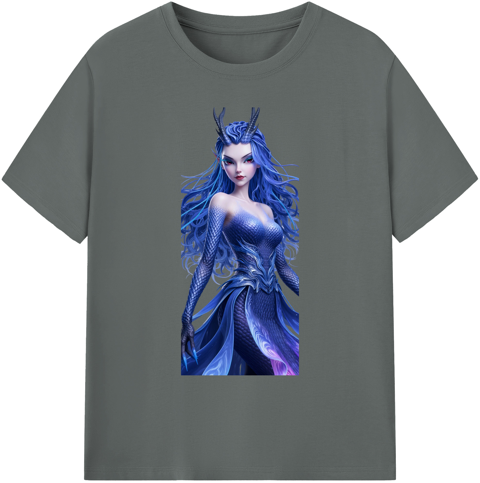 （画像用） Ne Zha 2 ナタ 魔童の大暴れ 綿100％ メンズ半袖Tシャツ｜肌触りやわらか＆通気性